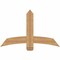 Ekena Millwork Bellingham Timber Gable Bracket, Western Red Cedar, 48"W x 30"H x 3 1/2"D x 5 1/2"F, 15/12 Pitch GBW048X30X0406BEL00SWR - alternate 1